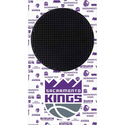 NBA Sacramento Kings History Logo Blast Xbox Series S Console Skin